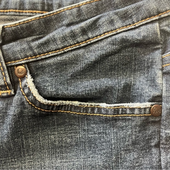 Lee Flared Bootcut Beaded Denim Jeans - Picture 12 of 13